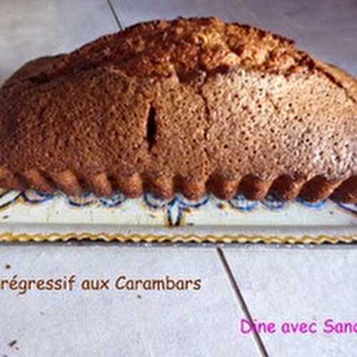 Un Cake régressif aux Carambars