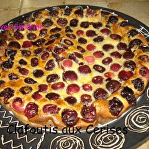 Un Clafoutis aux Cerises et Kirsch