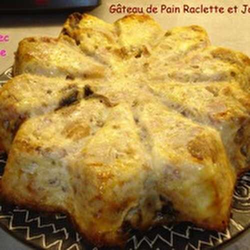 Un Gâteau de Pain Raclette et Jambon