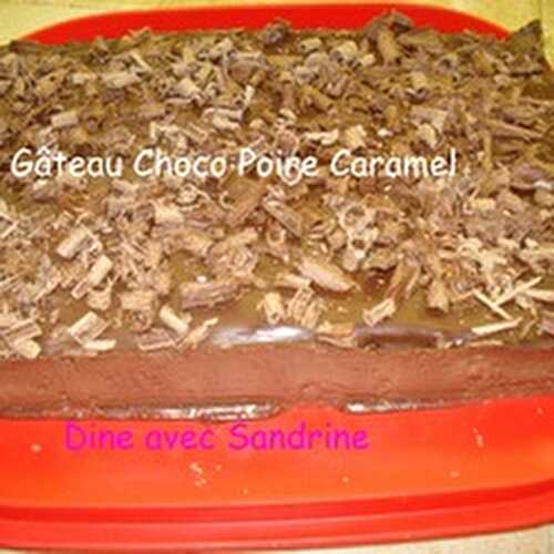 Un Gâteau Poires Chocolat