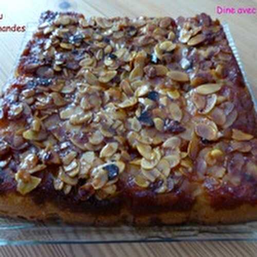 Un Gâteau Poires et Amandes