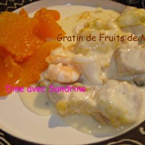 Un Gratin de Fruits de Mer