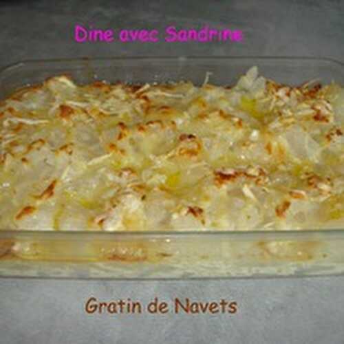 Un Gratin (familial) de Navets