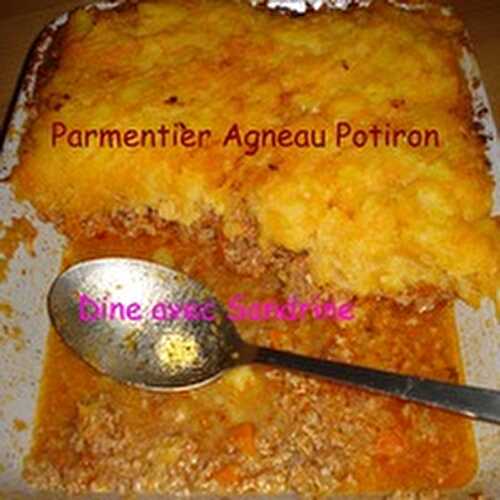 Un Parmentier d'Agneau et Potiron