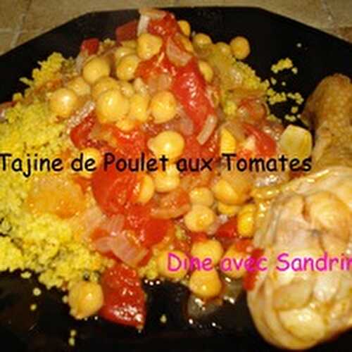 Un Tajine de Poulet aux Tomates