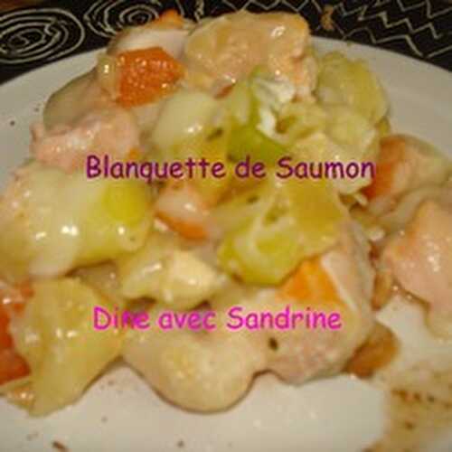 Une Blanquette de Saumon