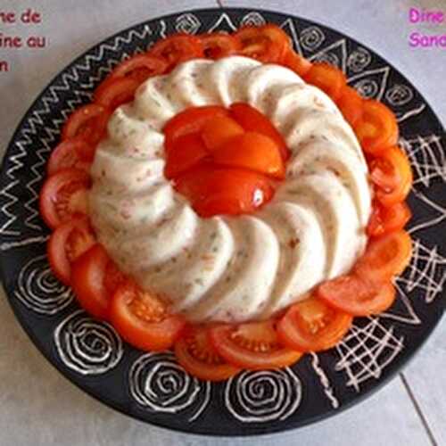 Une Couronne Aspic de Macédoine au Thon