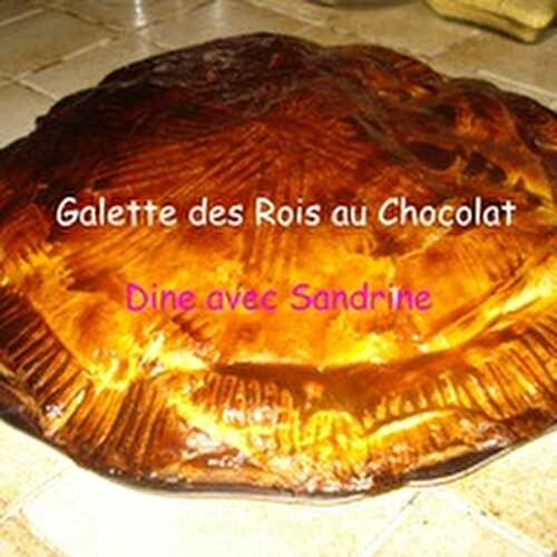 Une Galette des Rois au Chocolat