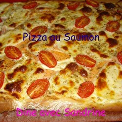 Une Pizza au Saumon