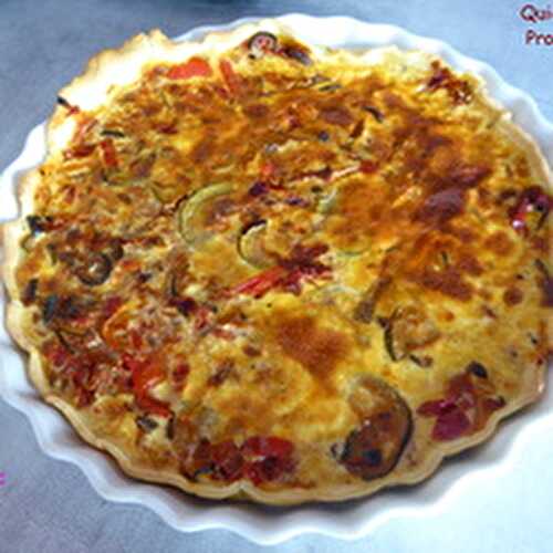 Une Quiche à la Provençale (sans viande)