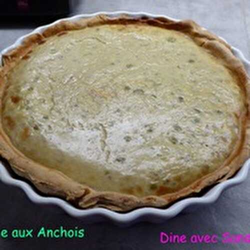 Une Quiche aux Anchois