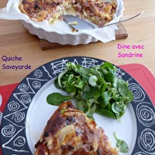 Une Quiche Savoyarde