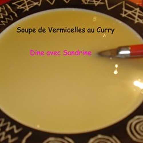 Une Soupe de Vermicelles au Curry