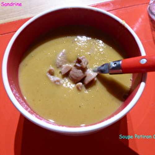 Une Soupe Potiron Châtaignes