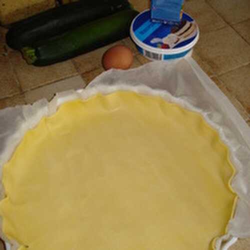 Une Tarte aux Courgettes