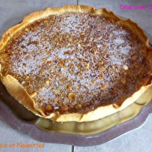 Une Tarte aux Noix et Noisettes