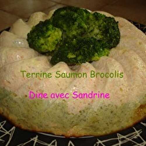 Une Terrine Saumon Brocolis