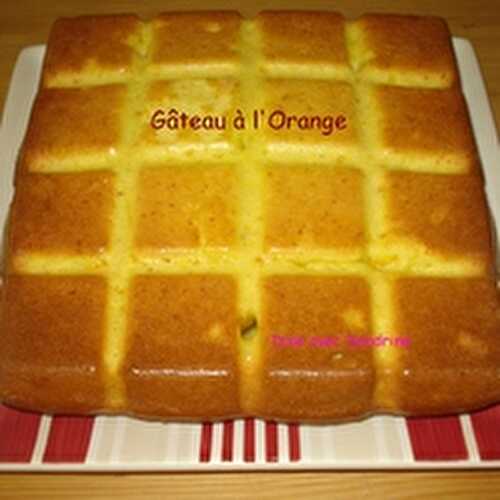 Variations autour du Gâteau à l'Orange