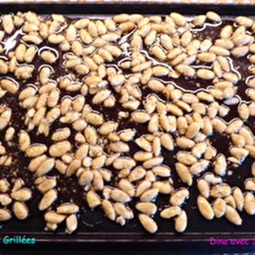 Des Amandes grillées