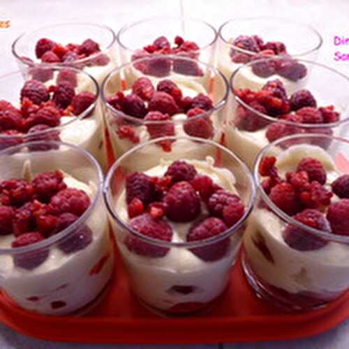 Des Tiramisu aux Framboises