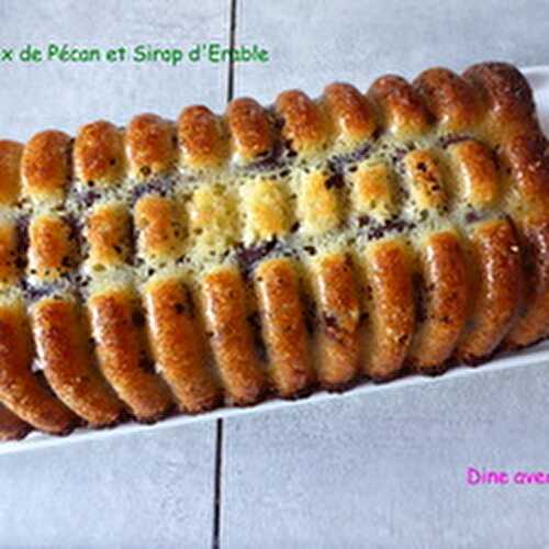 Le Cake aux Noix de Pécan et Sirop d'Erable de Sophie Dudemaine