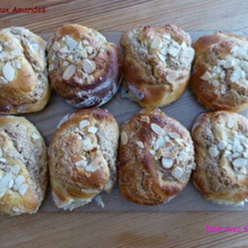 Des Brioches aux Amandes