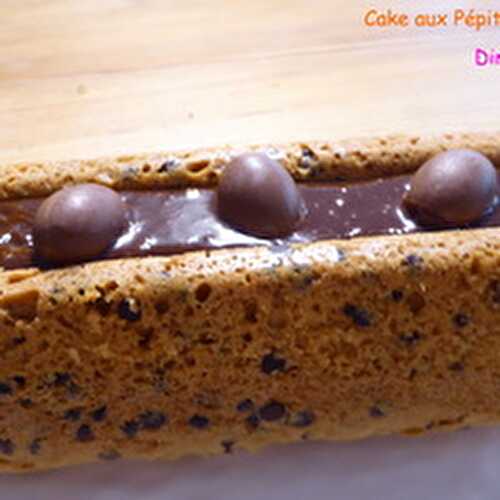 Un Cake aux Pépites de Chocolat façon Cookies