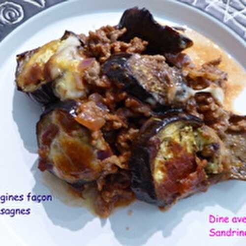 Des Aubergines façon Lasagnes