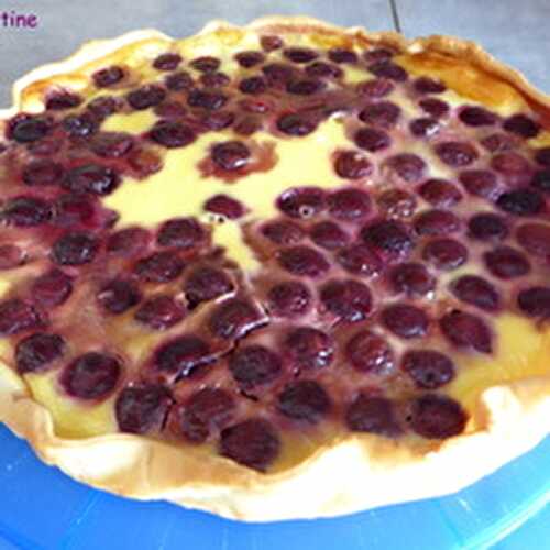 Une Tarte Clafoutine aux Cerises