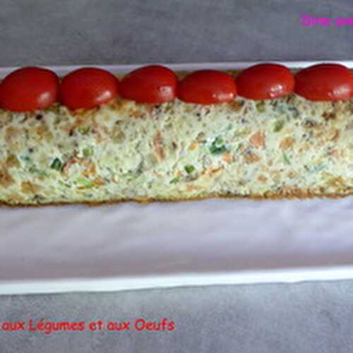 Une Terrine froide aux Légumes et aux Oeufs