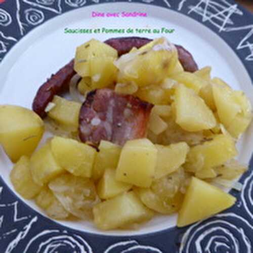 Des Saucisses et Pommes de terre au Four