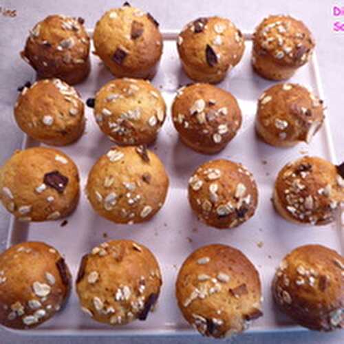 Des Mini Muffins au Yaourt et Muesli