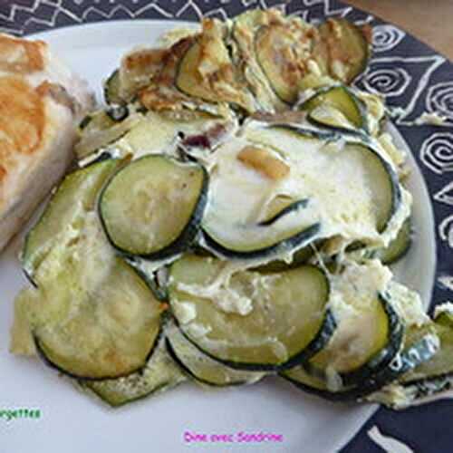 Un Gratin de Courgettes