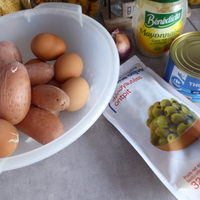 Une Salade de Thon aux Oeufs