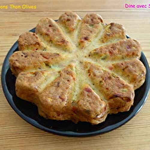 Un Cake Thon Poivrons Olives