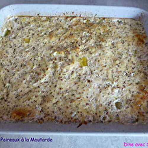 Un Gratin de Poireaux à la Moutarde