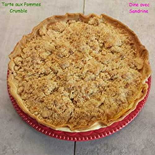 Une Tarte aux Pommes Crumble