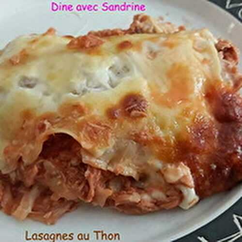 Des Lasagnes au Thon