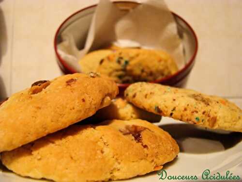 Cookies Chocolat au lait, MM&s, chocolat blanc & noir