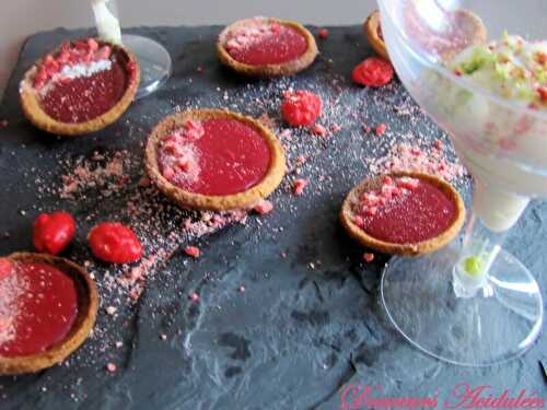 Tartelettes aux pralines roses de Michalak