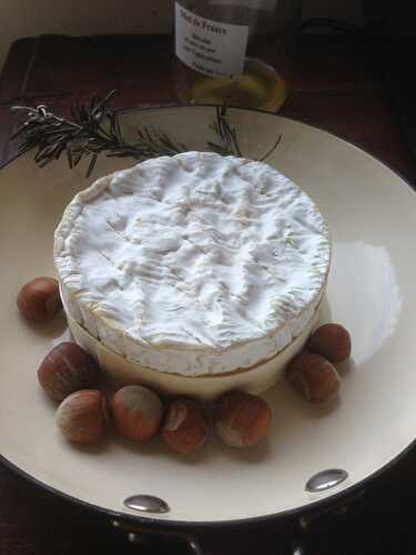 Camembert Gratiné Noisettes Miel Romarin