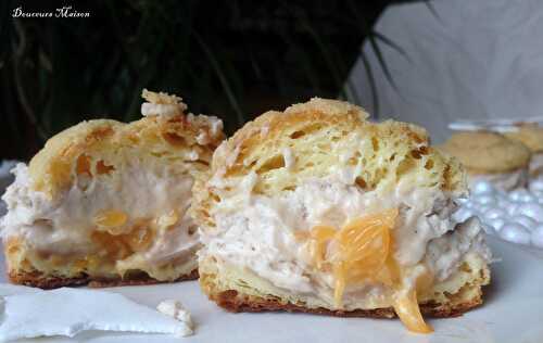 Choux Etoiles des Neiges Chantilly Marrons Cœur Clémentine