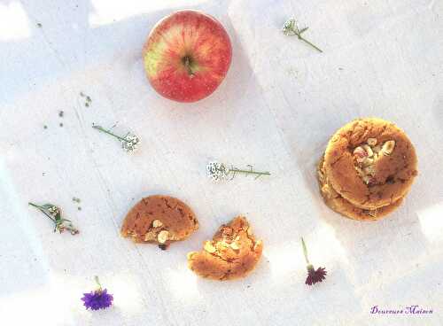 Cookies Normands Éclats de Caramel Cœur de Pomme