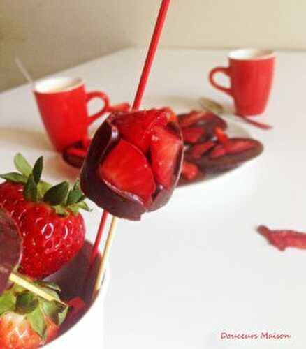 Craquants Fraises Chocolat