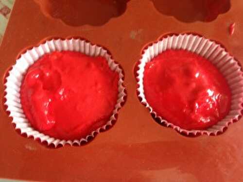 Cupcakes Tomates Noisettes Cœur Fondant