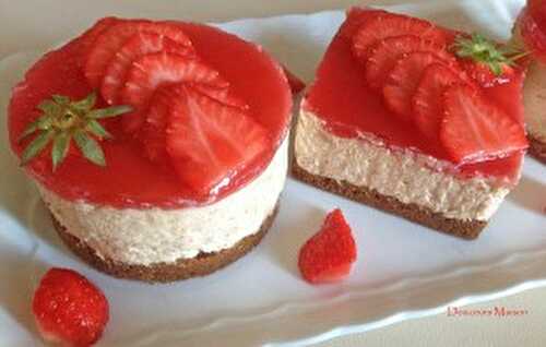 Entremet Rhubarbe Fraise