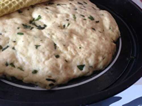 Foccacia au Basilic