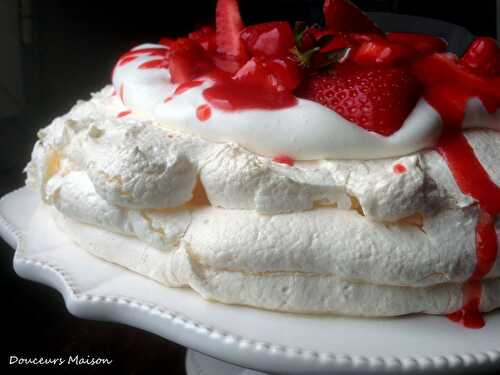 Pavlova Fraise