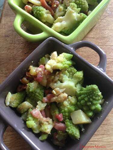 Petite Potée Romanesco Artichaut façon Crumble