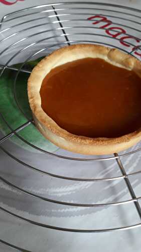 Tarte Chocolat Caramel Beurre salé